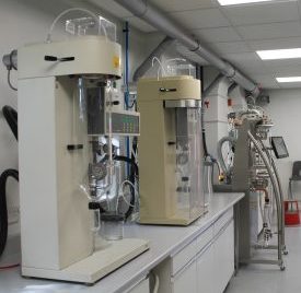 Upperton's R&D Spray Drying Lab, containing Buchi B290s and a ProCepT 4M8-TriX